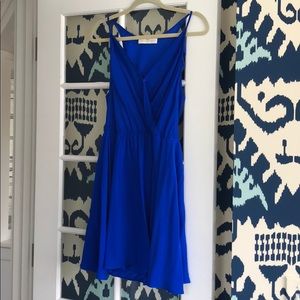 Beautiful blue silk dress - Amanda Uprichard